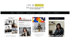 Desktop Screenshot of lifeinsketch.com