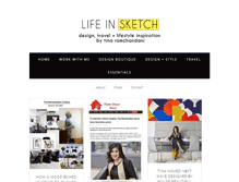Tablet Screenshot of lifeinsketch.com